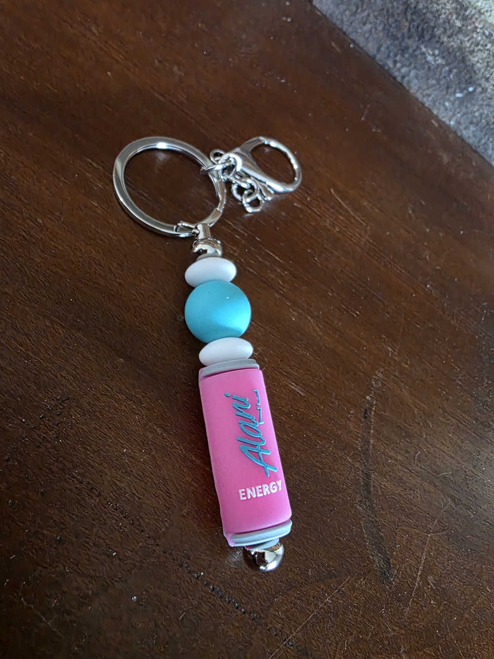 Pink & Teal Alani Energy Keychain